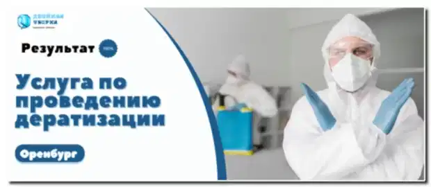 Дератизация от мышей и крыс в Оренбурге