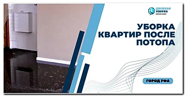 Уборка квартиры после потопа